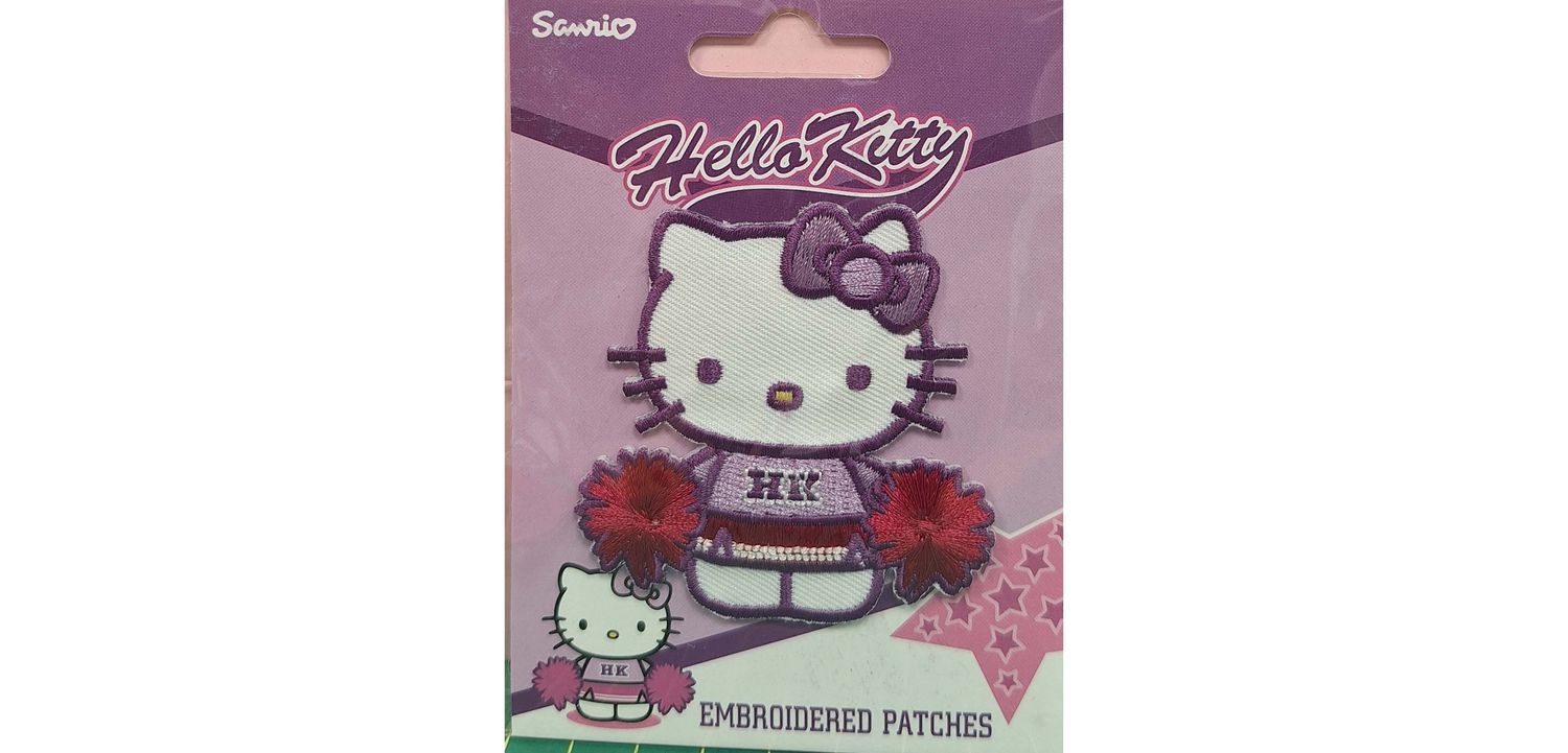 Tygmärke Hello Kitty – Stryk eller sy fast