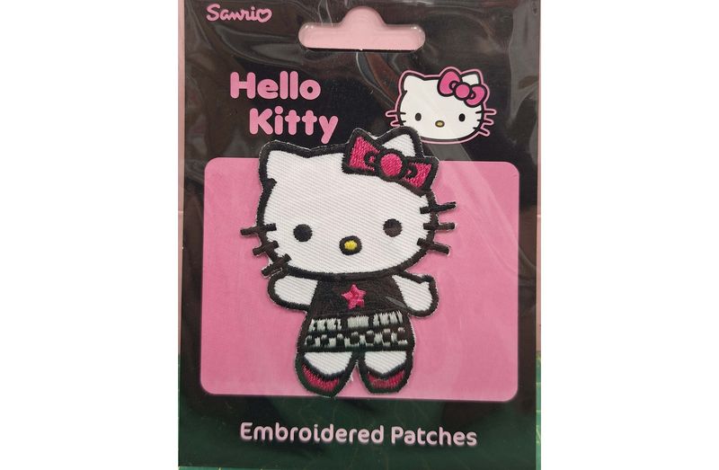Tygmärke Hello Kitty – Stryk eller sy fast