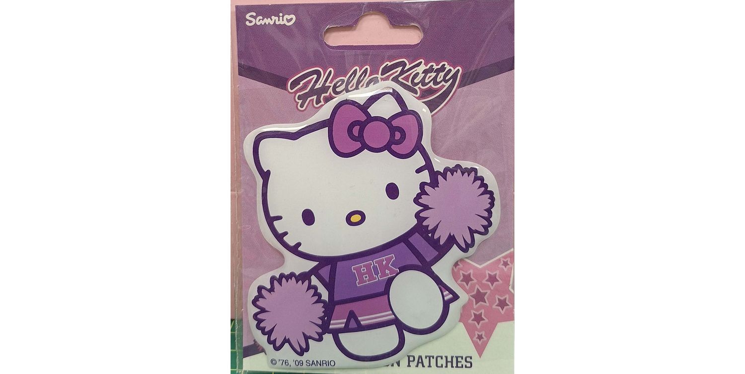 Plastmärke Hello Kitty – Självhäftande