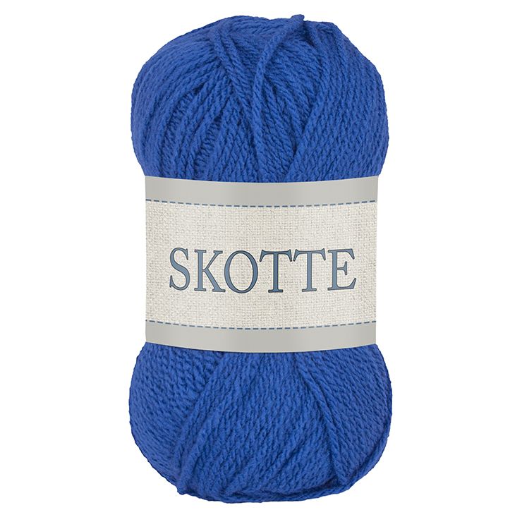 Falkgarn Skotte, 50 gr - 868 Blå