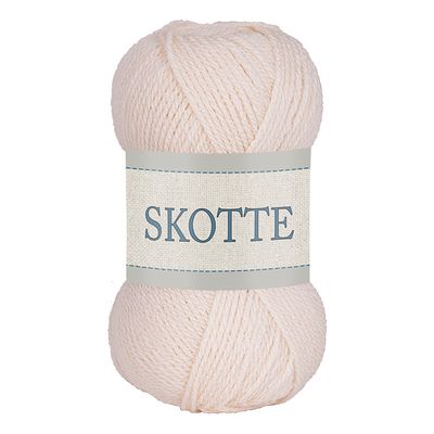 Falkgarn Skotte, 50 gr - 010 Ecru