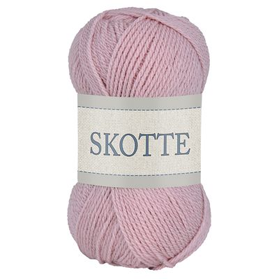 Falkgarn Skotte, 50 gr - 870 Puderrosa