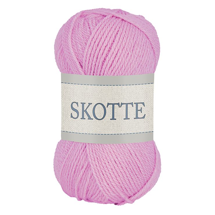 Falkgarn Skotte, 50 gr - 872 Rosa