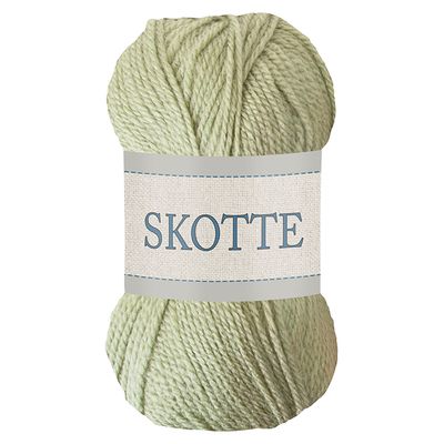 Falkgarn Skotte, 50 gr - 869 Dimgrön