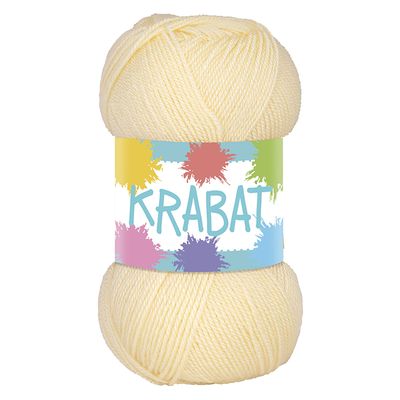 Falkgarn Krabat, 50 gr - 650 Gul