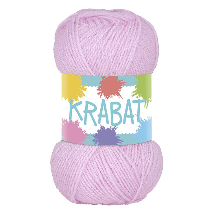 Falkgarn Krabat, 50 gr - 279 Rosa