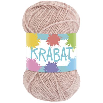 Falkgarn Krabat, 50 gr - 410 Puderrosa