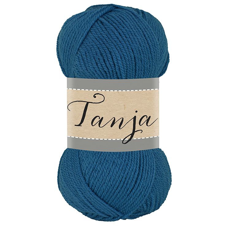 Falkgarn Tanja, 100 gr - 580 Petrol