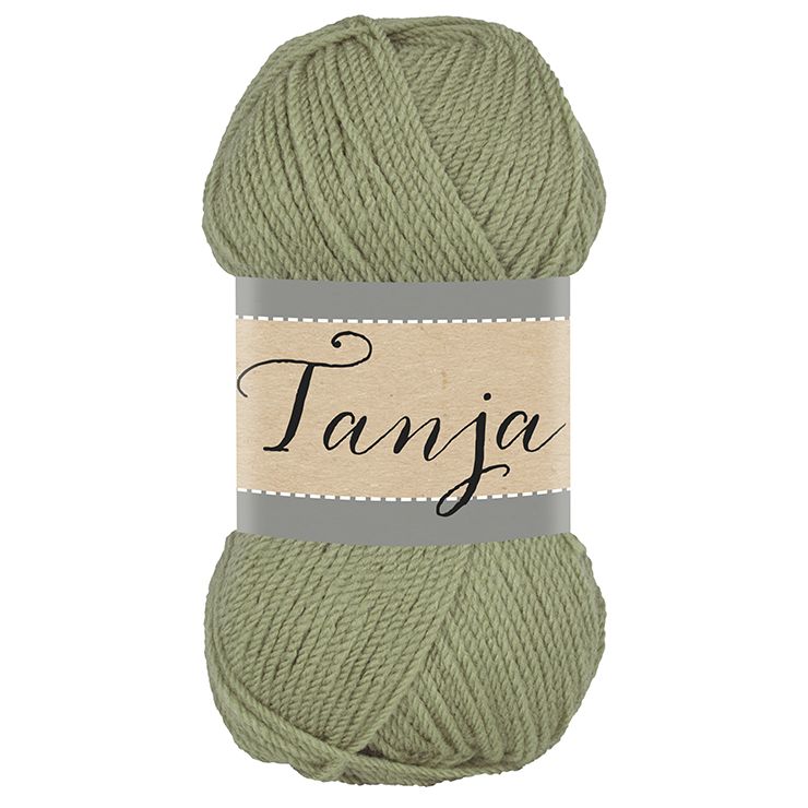 Falkgarn Tanja, 100 gr - 810 Dimgrön