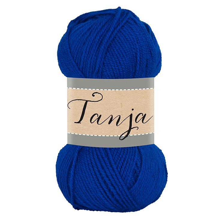 Falkgarn Tanja, 100 gr - 823 kornblå