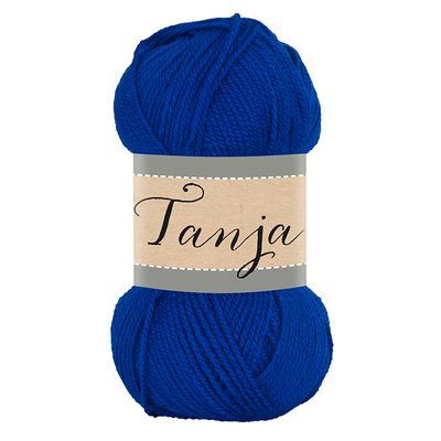 Falkgarn Tanja, 100 gr - 823 kornblå