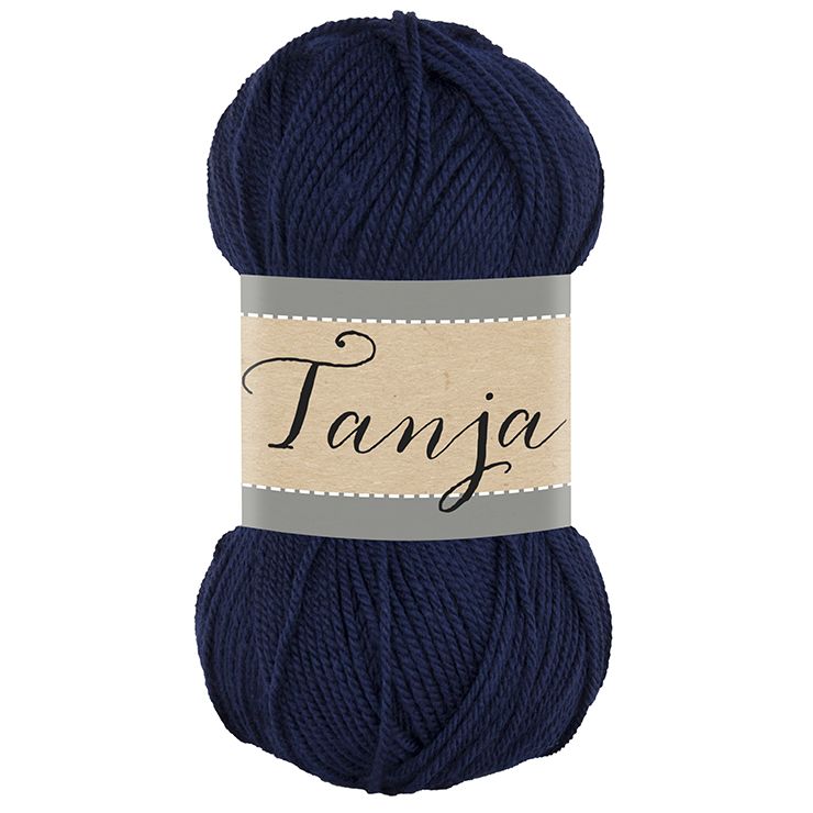Falkgarn Tanja, 100 gr - 016 Marinblå