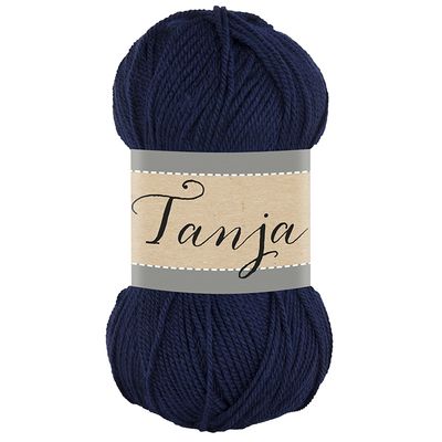 Falkgarn Tanja, 100 gr - 016 Marinblå
