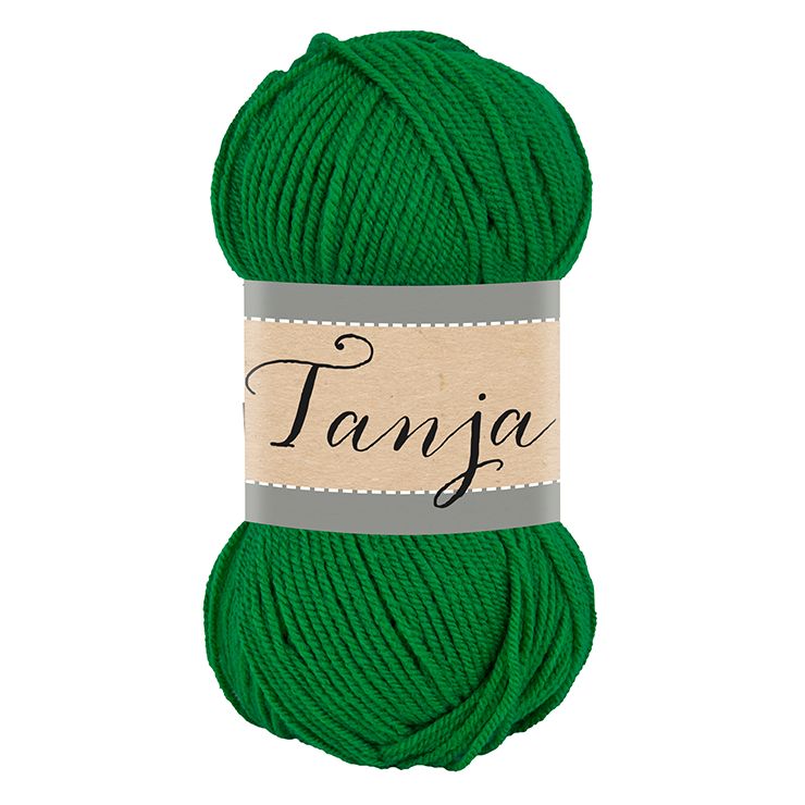 Falkgarn Tanja, 100 gr - 824 Jadegrön