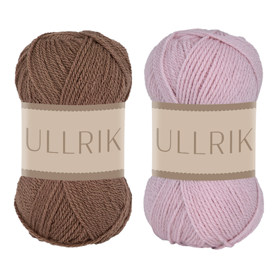 Falkgarn Ullrik – blødt og varmt uldgarn i 100 % uld til trøjer, vanter og huer