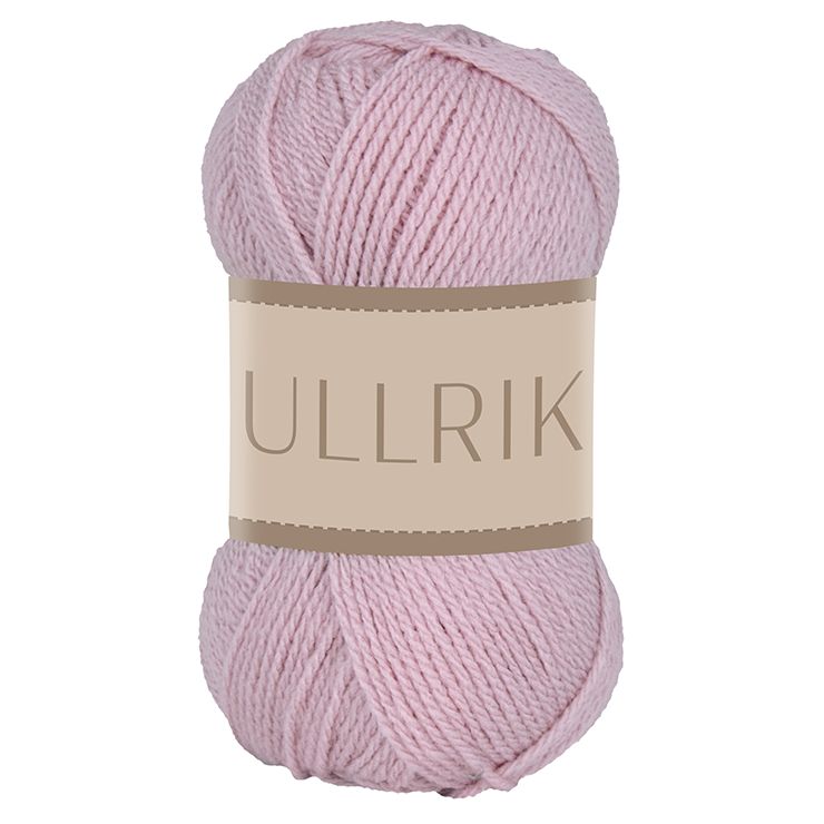 Falkgarn Ullrik, 50 gr - 101 Light pink
