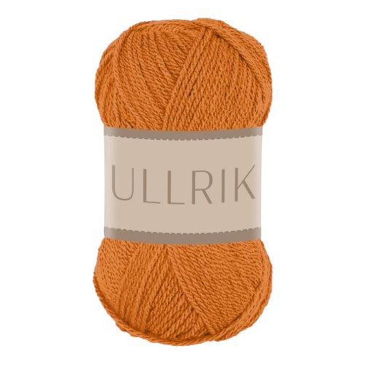 Falkgarn Ullrik, 50 gr - 107 Orange