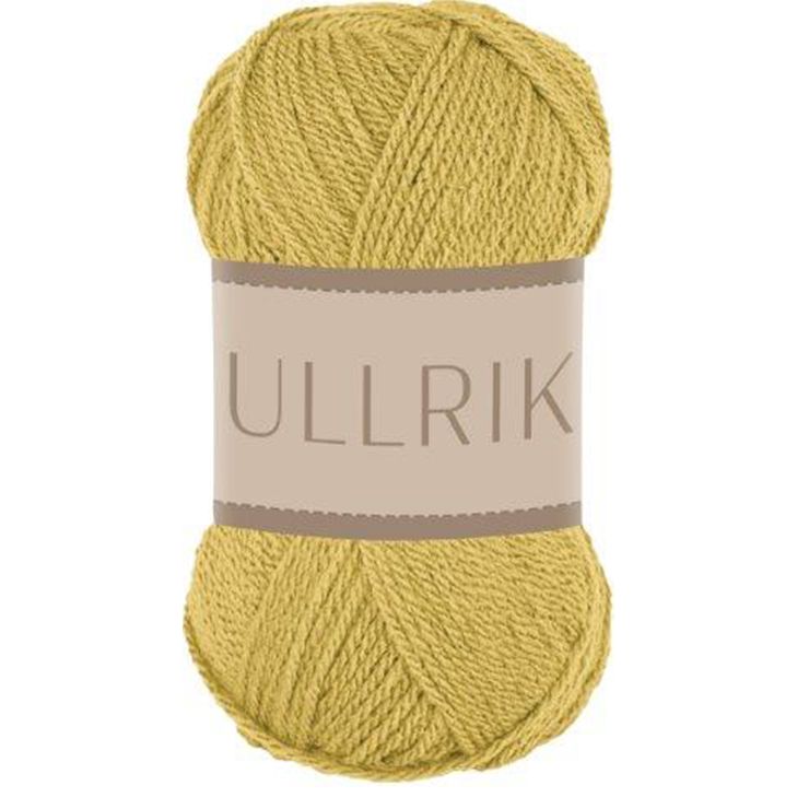 Falkgarn Ullrik, 50 gr - 108 Yellow