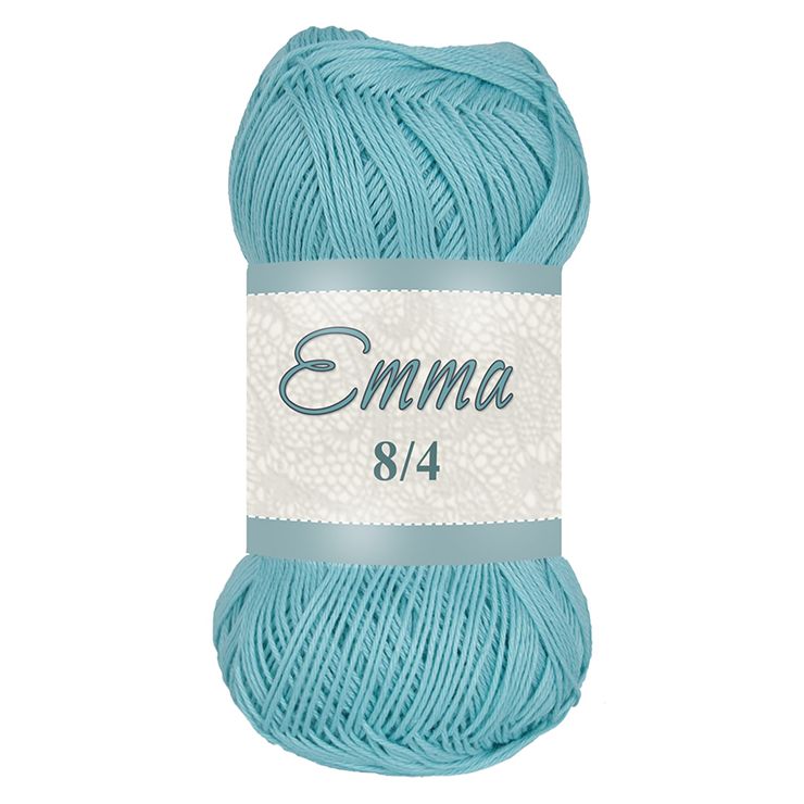 Falkgarn Emma 8/4 merc., 100 gr - 714 Turkos
