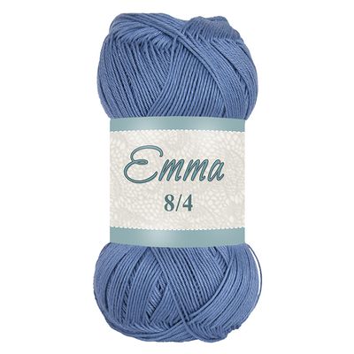 Falkgarn Emma 8/4 merc., 100 gr - 346 Jeans