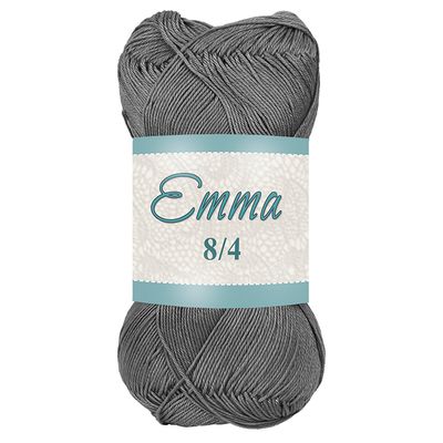 Falkgarn Emma 8/4 merc., 100 gr - 977 Blyertsgrå