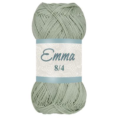 Falkgarn Emma 8/4 merc., 100 gr - 823 Grön kaki