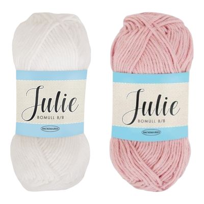 Falkgarn Julie 8/8 – soft and durable cotton yarn for creative projects