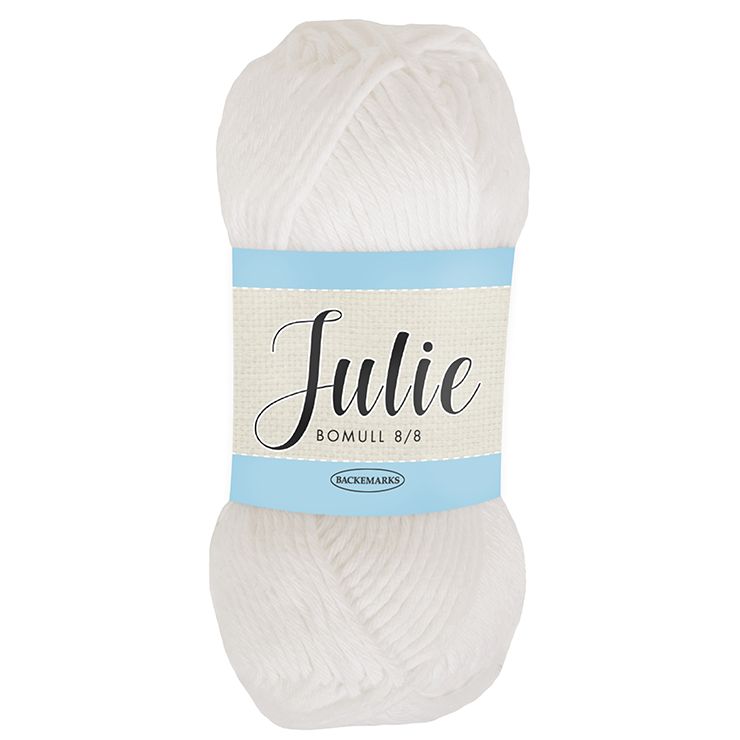 Falkgarn Julie 8/8, 50 gr - 11 Vit