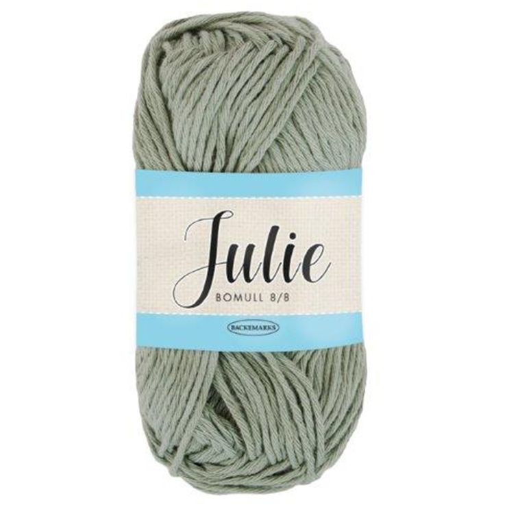 Falkgarn Julie 8/8, 50 gr - 15 Dimgrön