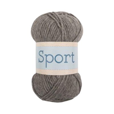Falkgarn Sport, 100 gr - 1017 ljusgrå
