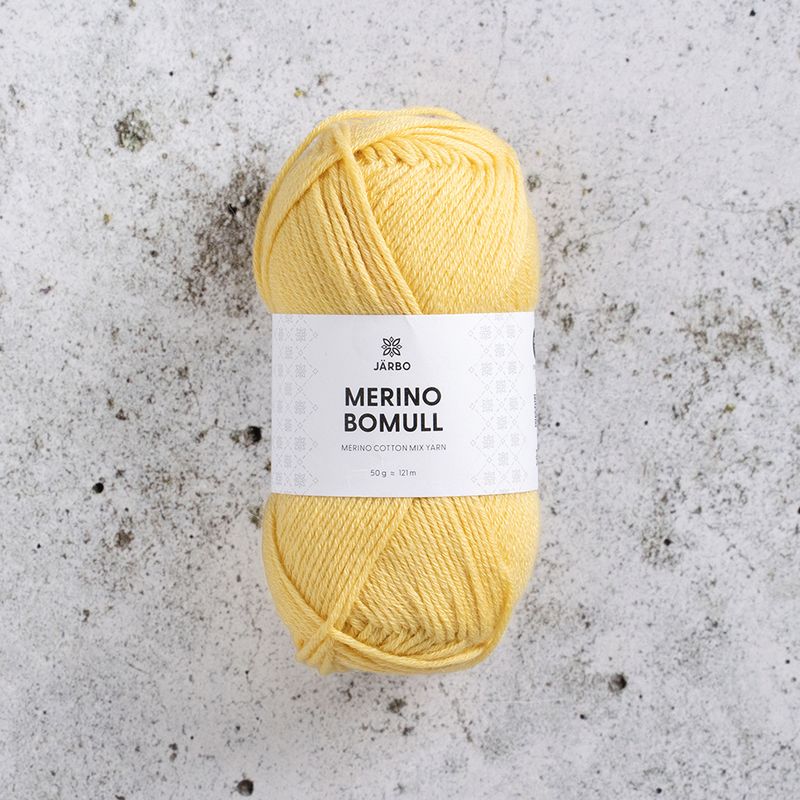 Järbo Merino Bomull, 50 gr, - 34023 - Butter me up
