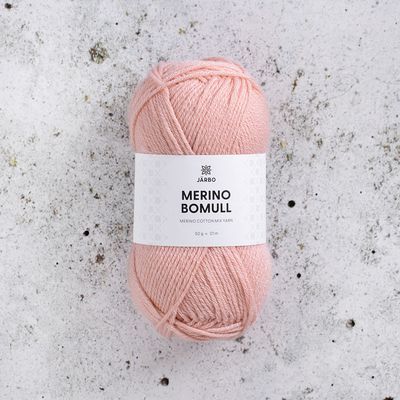 Järbo Merino Bomull, 50 gr, - 34022 - Tickled pink