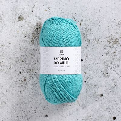 Järbo Merino Bomull, 50 gr, - 34020 - Teal we meet again