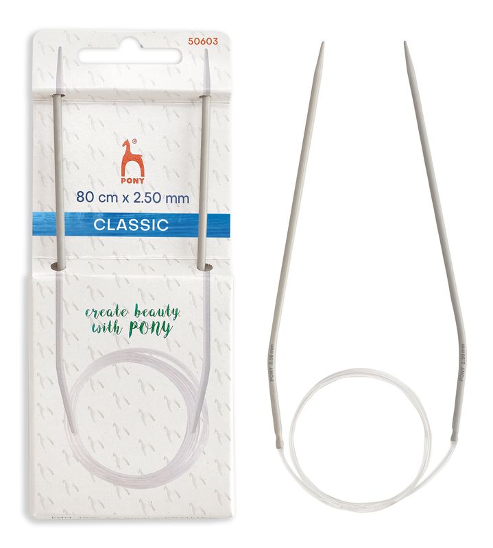 Pony Classic Rundsticka - 80 cm - 2,5 mm