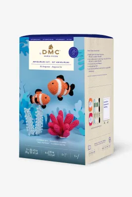 🐠 DMC Amigurumi-kit – Clownfisk