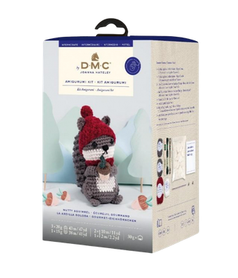 🐿️ DMC Amigurumi-kit – Ekorre (Nutty Squirrel)