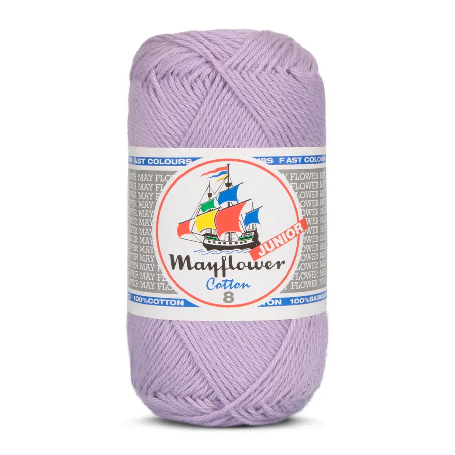 Mayflower Cotton Junior 8/4 - 1478 ljus lila