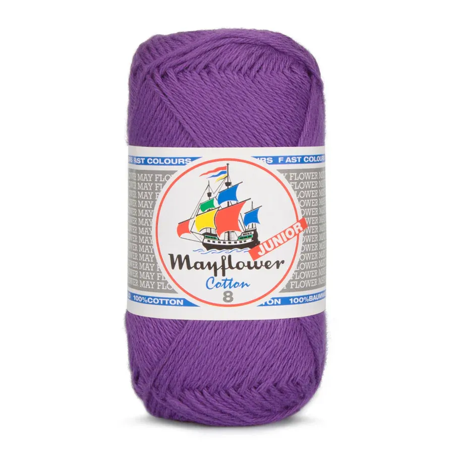 Mayflower Cotton Junior 8/4 - 1477 - lila