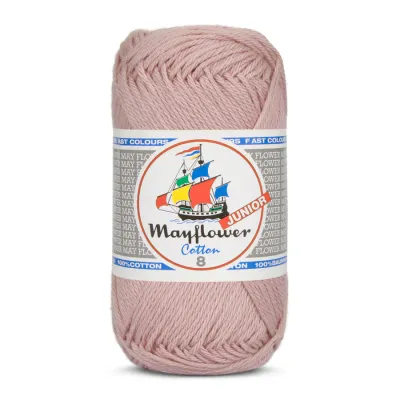 Mayflower Cotton Junior 8/4 - 1489 - blekrosa