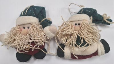 🎅 Stoffnisse – 2 stk. ca. 13 cm