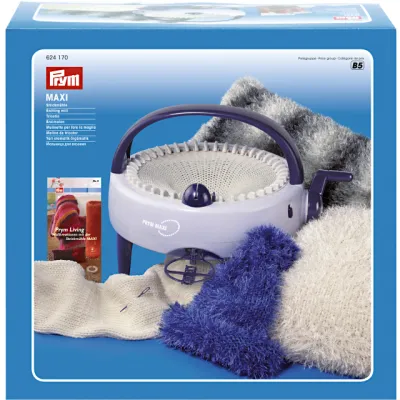 🧶 Prym Stickmaskin Maxi – enkel och snabb stickning för alla