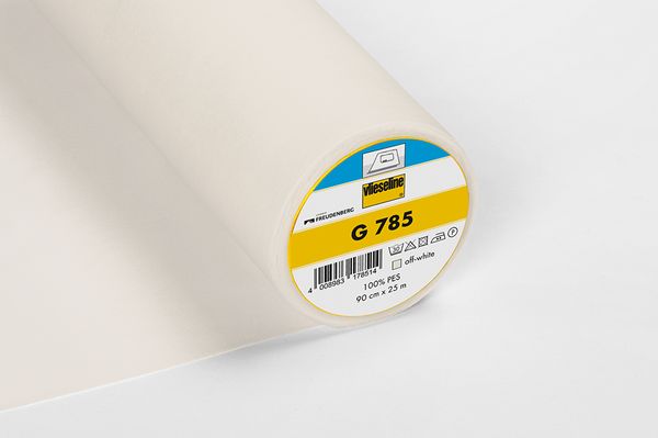 🧵 Vlieseline G 785 vit – extra tunt vävt mellanlägg för känsliga och elastiska tyger