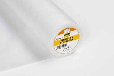 🧵 Vlieseline Soluvlies 321 – vattenlösligt stabiliseringsvlies för broderi och applikationer