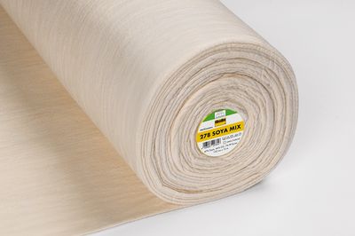 🧵 Vlieseline 278 Soyamix – exklusivt naturfiber-vlies för quiltning och vaddering