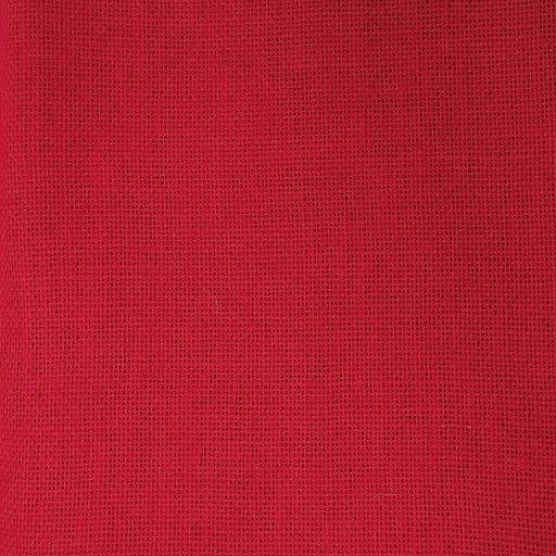 🧵 Juteväv röd – metervara