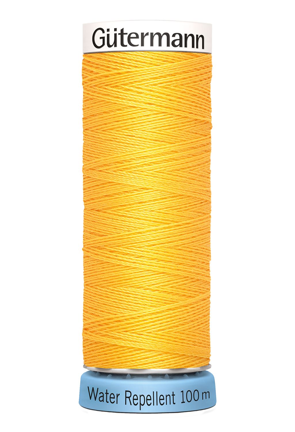🧵 Gütermann Alla tygers tråd – Water Repellant - 100 m - nr 417 (gul)