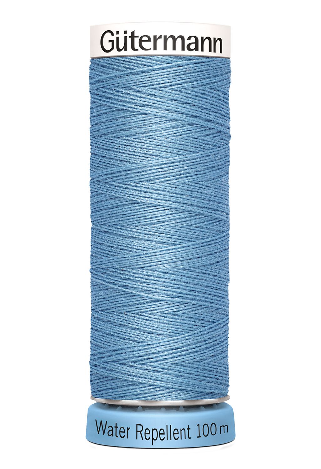 🧵 Gütermann Alla tygers tråd – Water Repellant - 100 m - nr 143 (ljusblå)