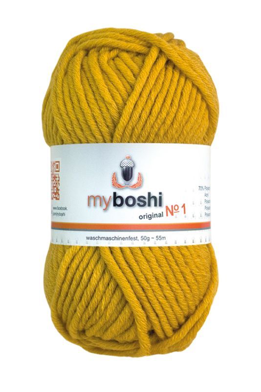 🧶 Myboshi Original No. 1 – 50 g - nr 112 - senap