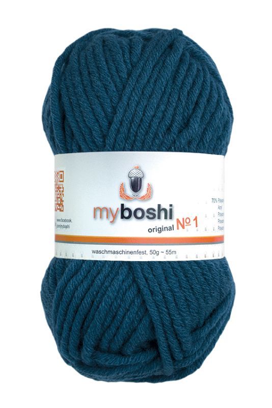 🧶 Myboshi Original No. 1 – 50 g - nr 154 - petrol