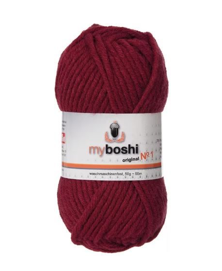 🧶 Myboshi Original No. 1 – 50 g - nr 135 - bordeux